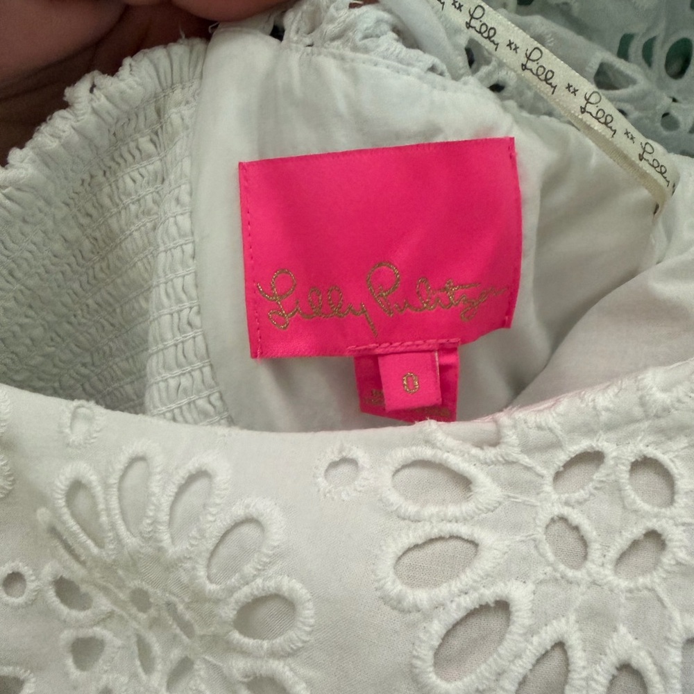 Lilly Pulitzer White Eyelet Dress - Picture 4 of 4